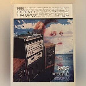 5/$20 MCS Stereo 1981 Advertisement (Life Magazine print)